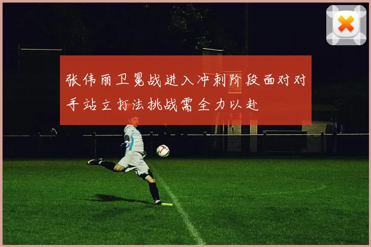 张伟丽卫冕战进入冲刺阶段面对对手站立打法挑战需全力以赴
